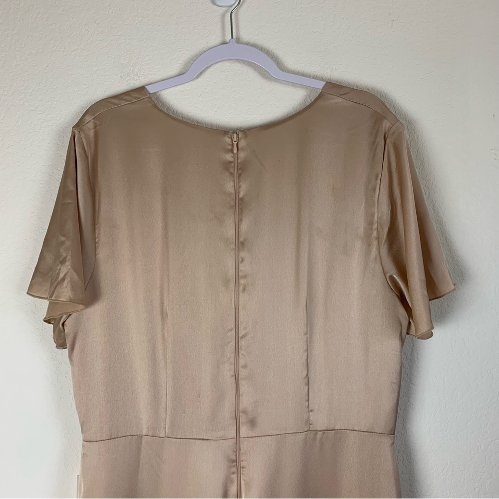 Show me your mumu Womens brown Rome twist maxi gown dress XXL - Picture 6 of 13